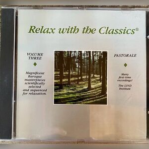 Vintage Relax with the Classics CD Vol 3 Baroque Classical 1987 Pastorale Lind